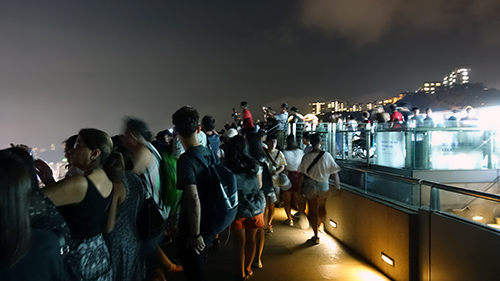 展望台も人人人っ！