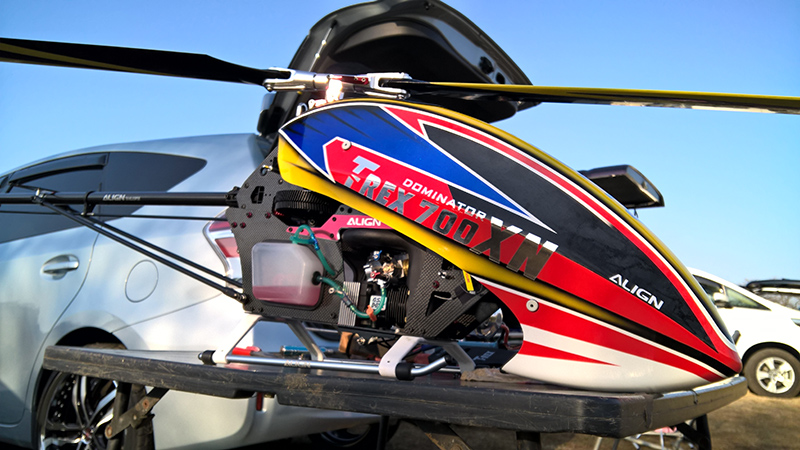 N山さんのT-REX700XN