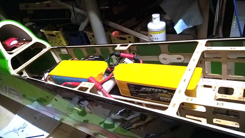 EDGE540V3 78″諸々実装状態