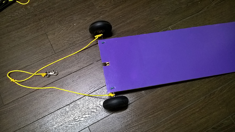 EDF用自作ドリー