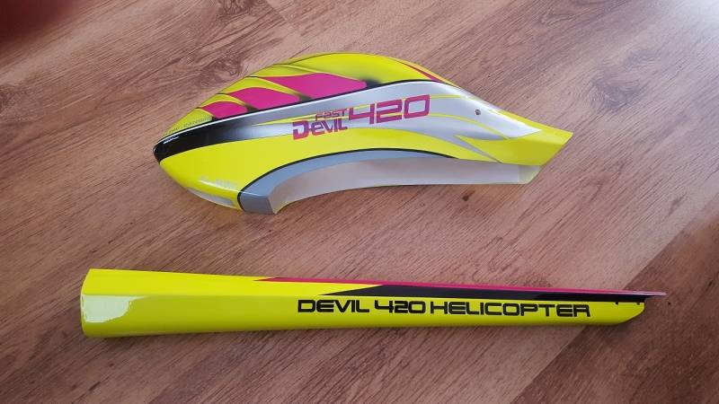 ALZRC Devil 420 新キャノピー