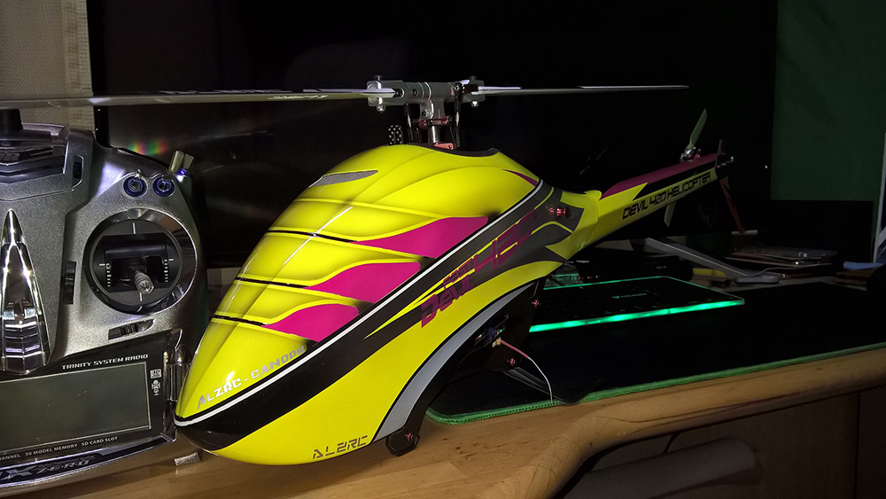 Devil420 キャノピー＆テールブーム