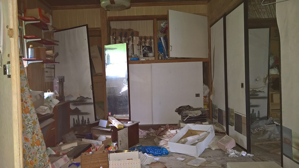 白岩集落の廃墟写真(1)