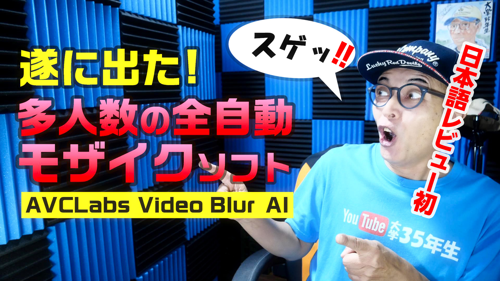 遂に出た！多人数の全自動モザイクソフト AVCLabs Video Blur AI 全Youtuber必須アイテムでしょ！